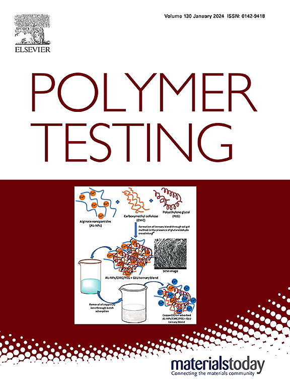 Go to journal home page - Polymer Testing